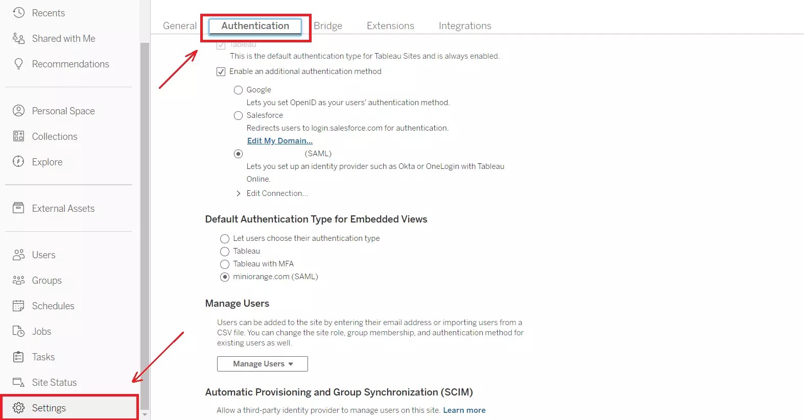 Tableau Online Single SignOn (SSO) using WordPress Tableau Online