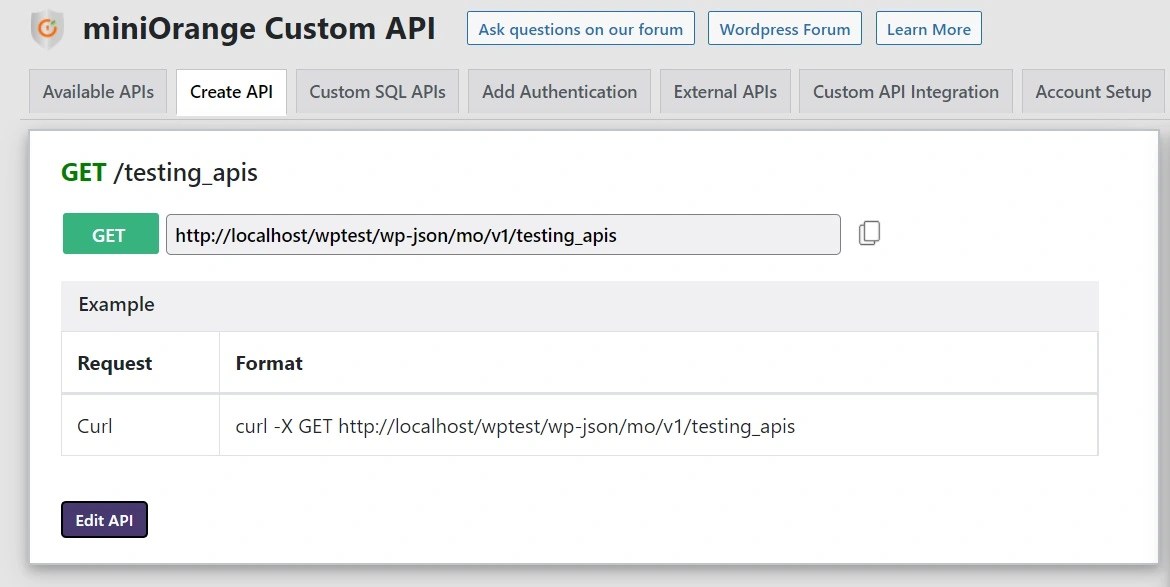 Generate Custom REST API endpoints into WordPress Custom Rest API
