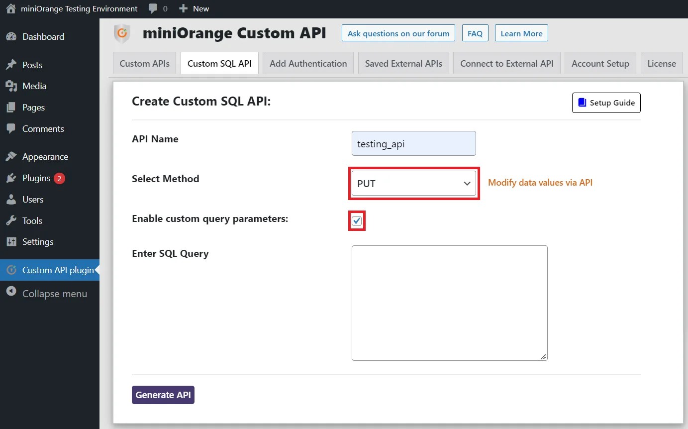 Write WordPress custom SQL query