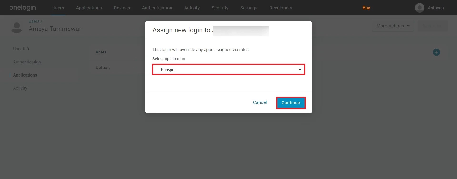 Hubspot Login using OneLogin as Identity Provider