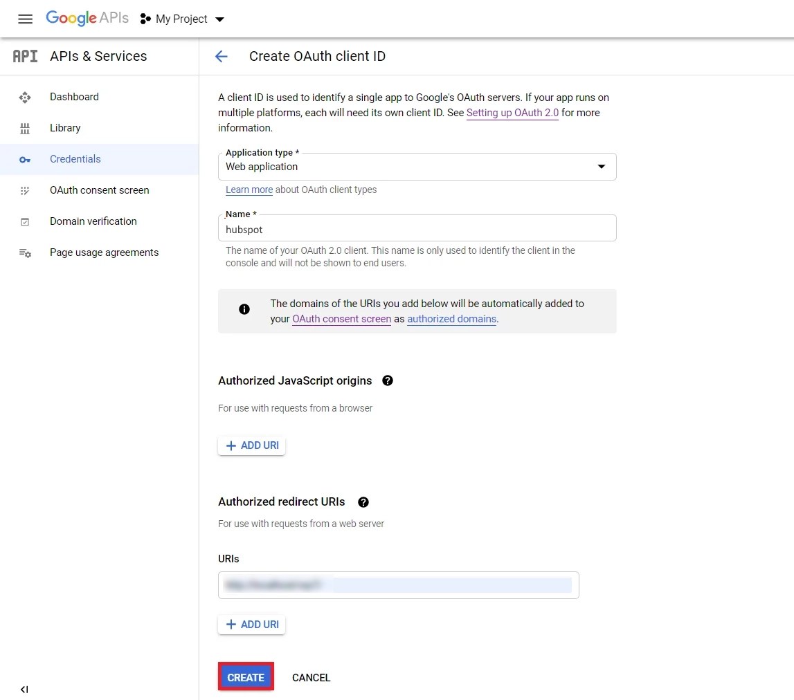 HubSpot Login using Google as Identity Provider Google HubSpot Login