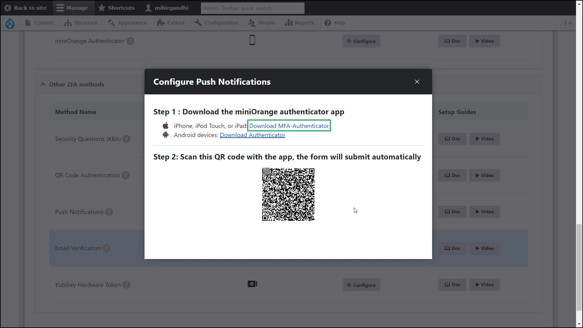 Drupal Push Notifications Setup guide for Push Notifications