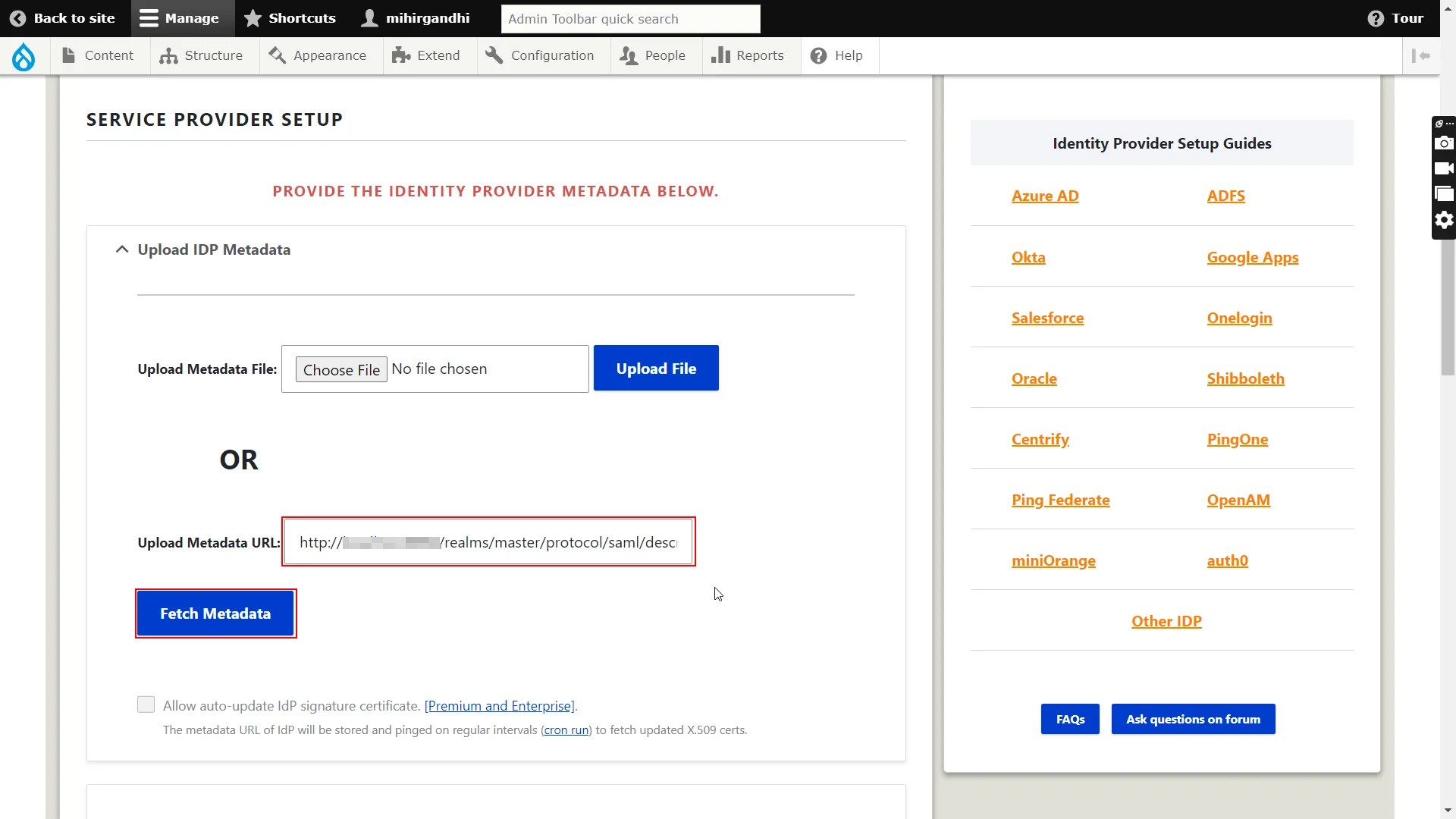 Drupal Keycloak SSO SAML Single SignOn Into Drupal Using Keycloak