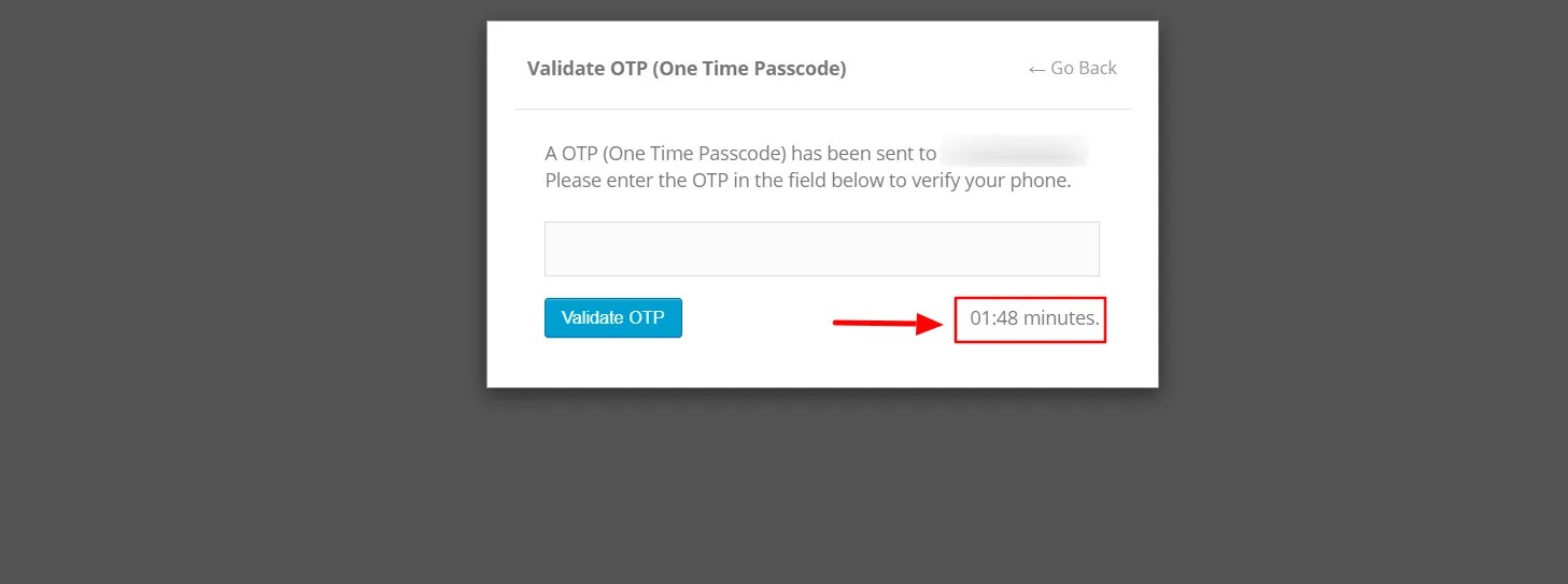 Limit OTP Request Resend OTP Control OTP Verification