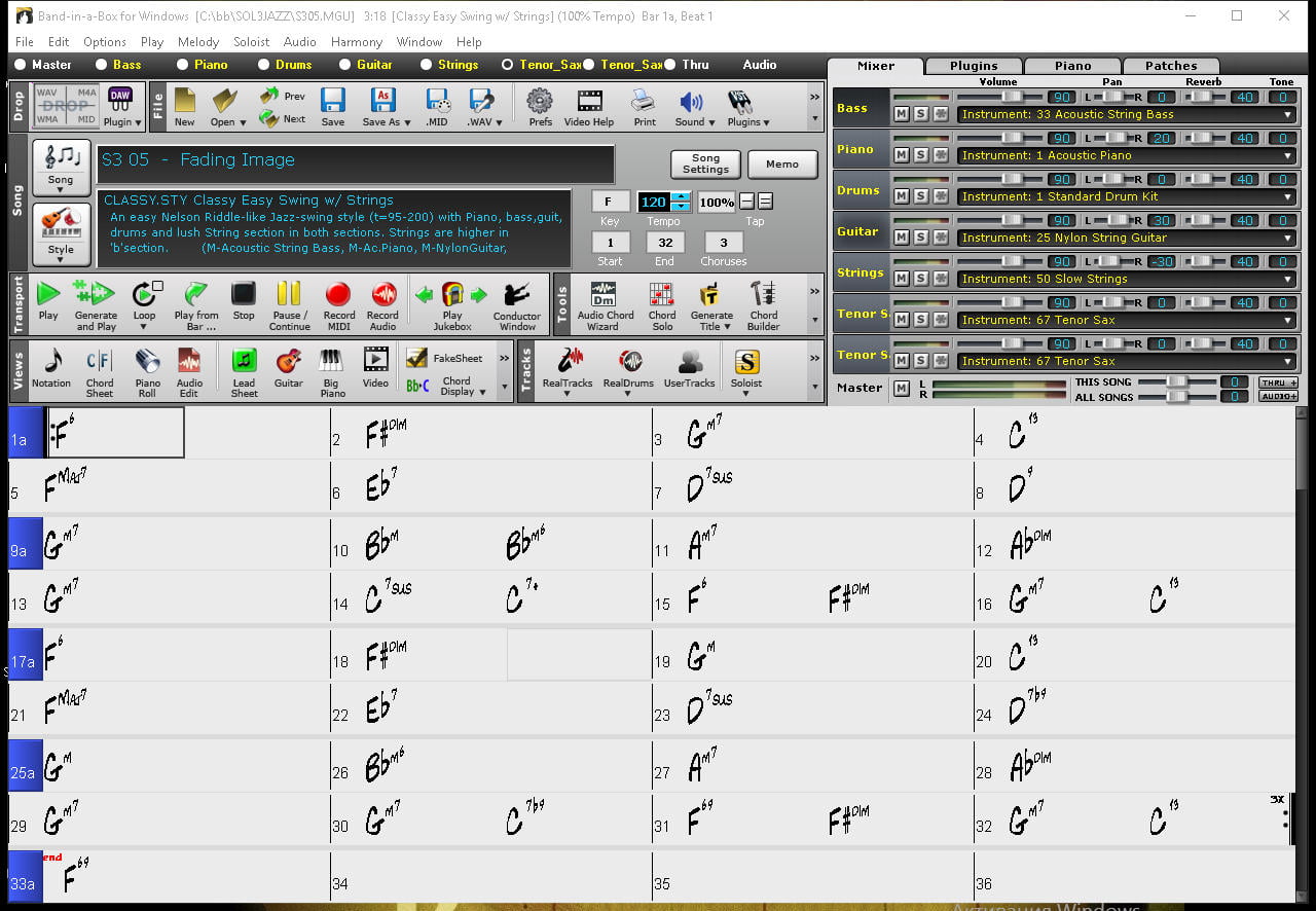 PG Music Band in a Box 2016 build 432 x86