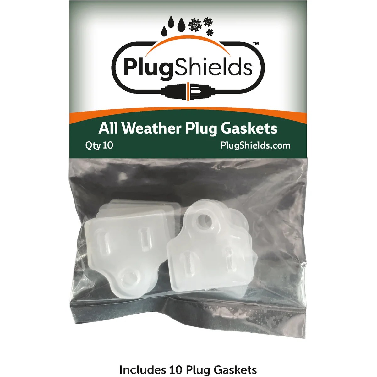 Outdoor Weatherproof Extension Cord Gaskets PlugShields