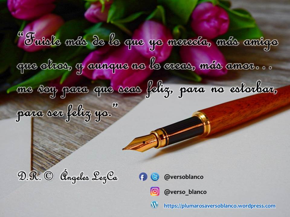 Carta a mi mejor amigo Pluma Rosa Verso Blanco