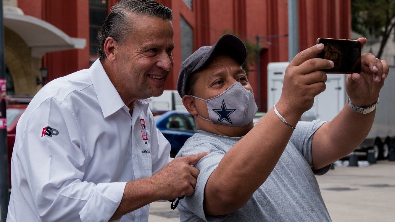 Alfredo Adame luce en el último lugar de la elección por el Distrito 14