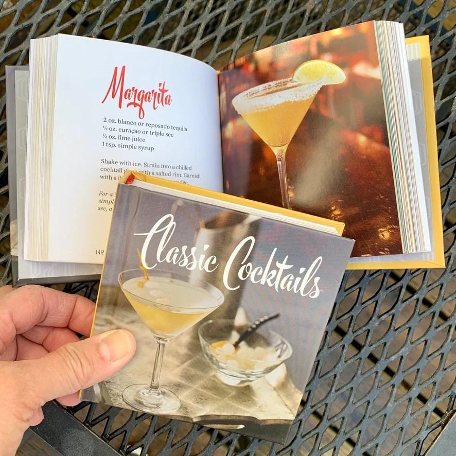 Classic Cocktails Mini Book Plum