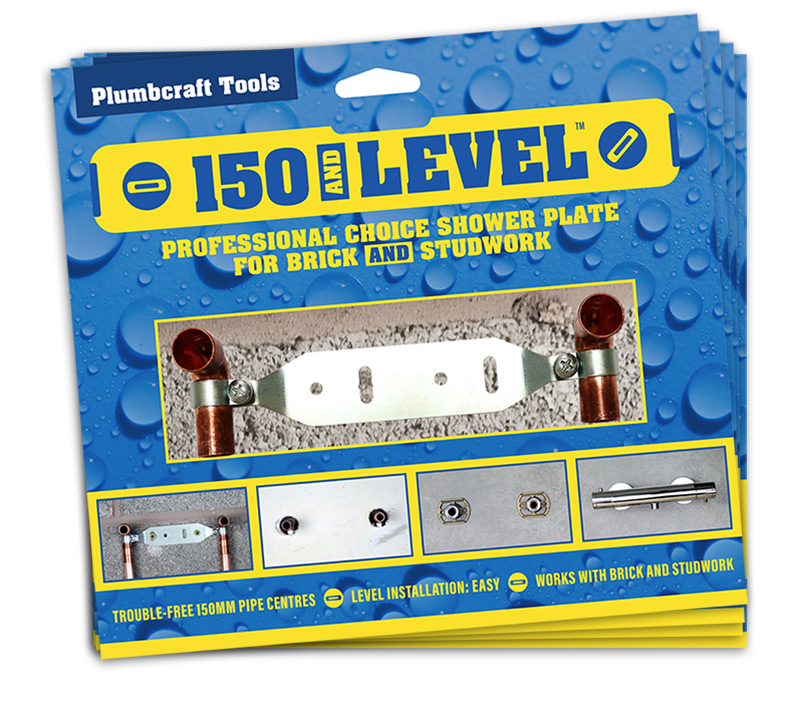 150 And Level Shower Fixing Plate Plumbcraft Tools
