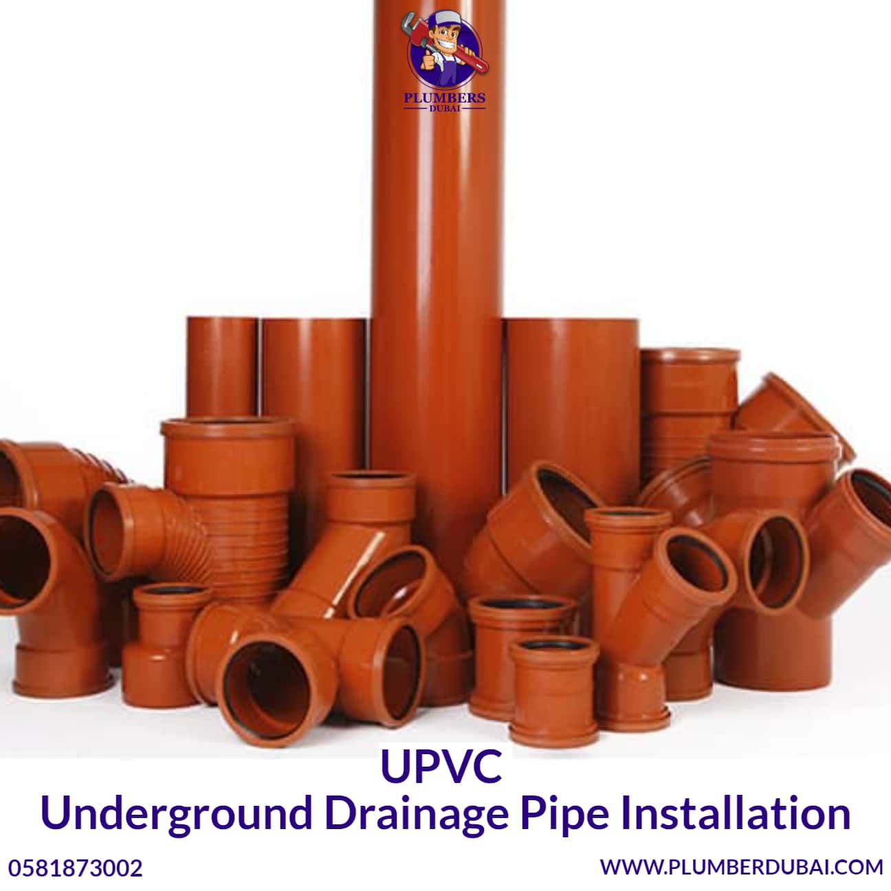 UPVC Underground Drainage Pipe Installation 0581873002