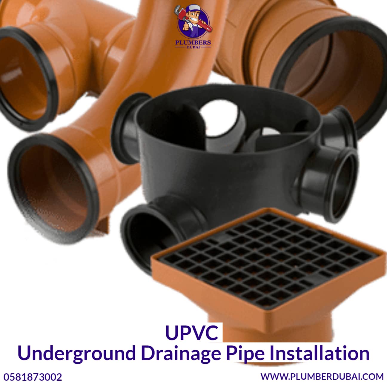 UPVC Underground Drainage Pipe Installation 0581873002