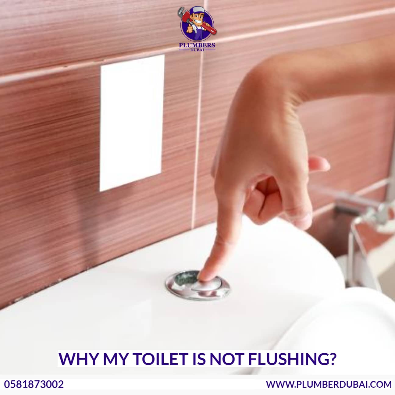 Why My Toilet Is Not Flushing 0581873002 Plumber Dubai