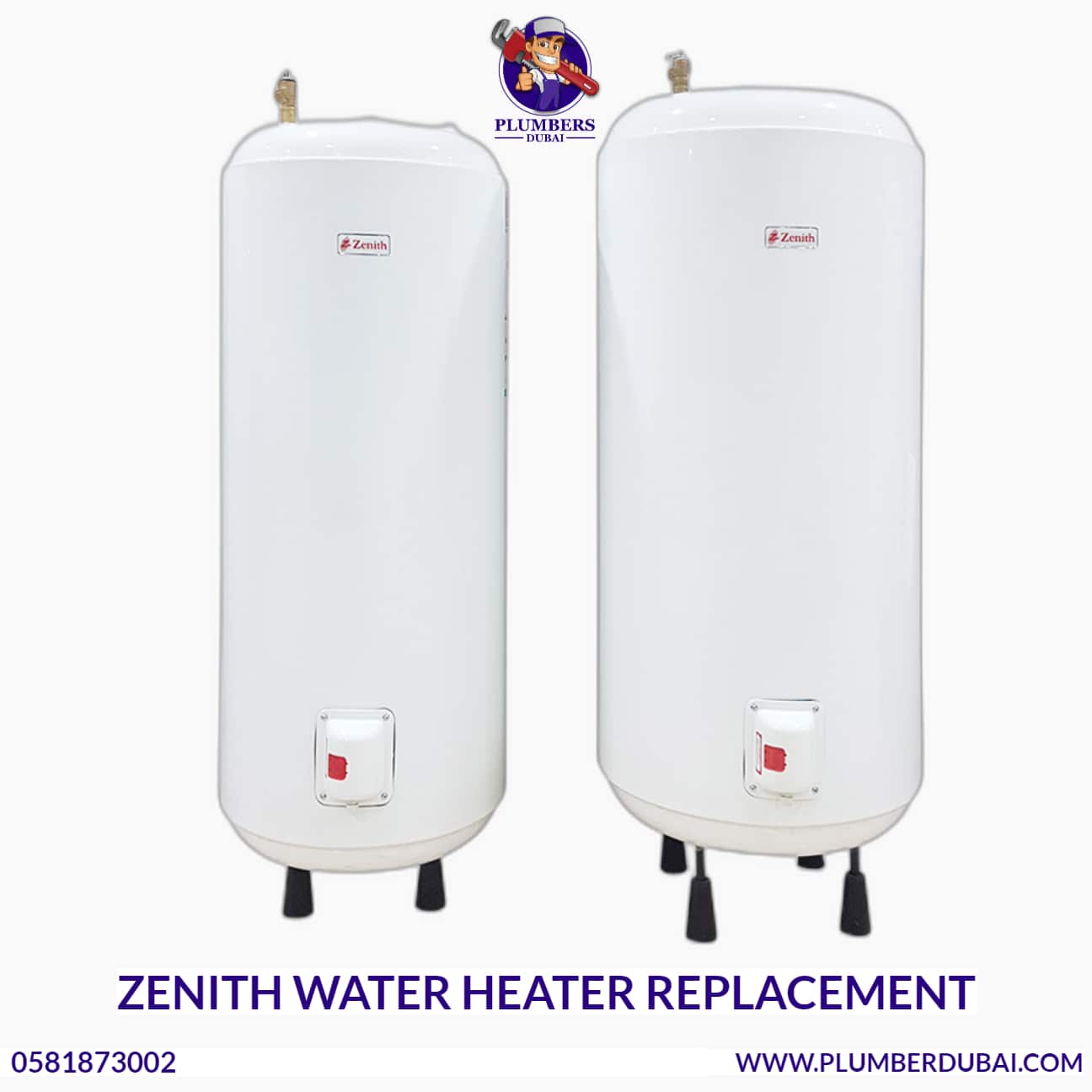 Zenith water heater replacement 0581873002 Plumber Dubai