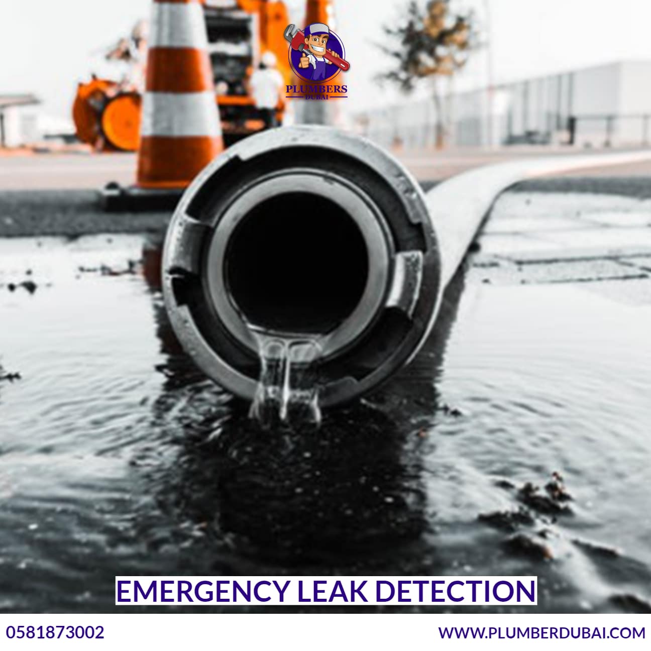 Emergency Leak Detection 0581873002 Plumber Dubai