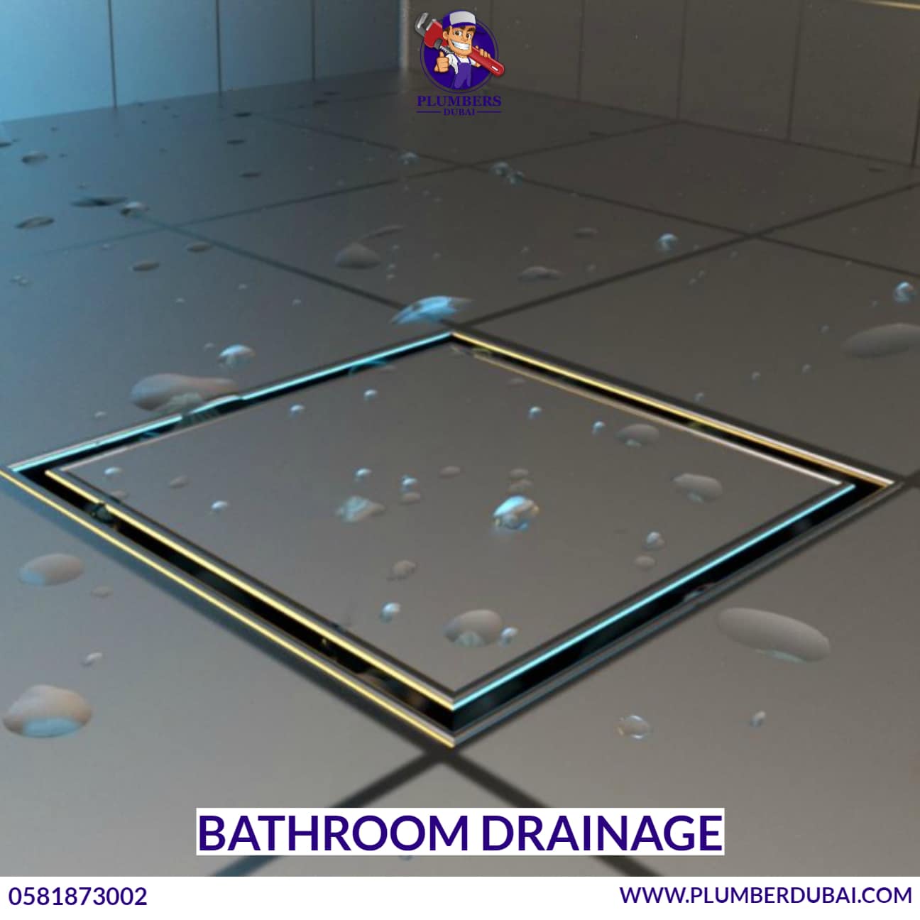 Bathroom drainage 0581873002 Plumber Dubai 24/7
