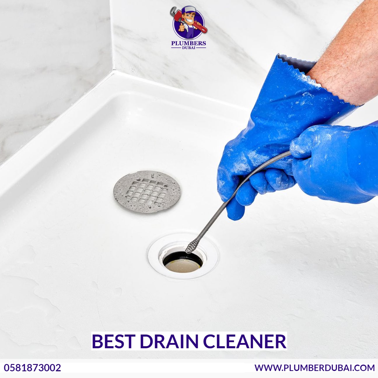 Best drain cleaner 0581873002 Plumber Dubai 24/7