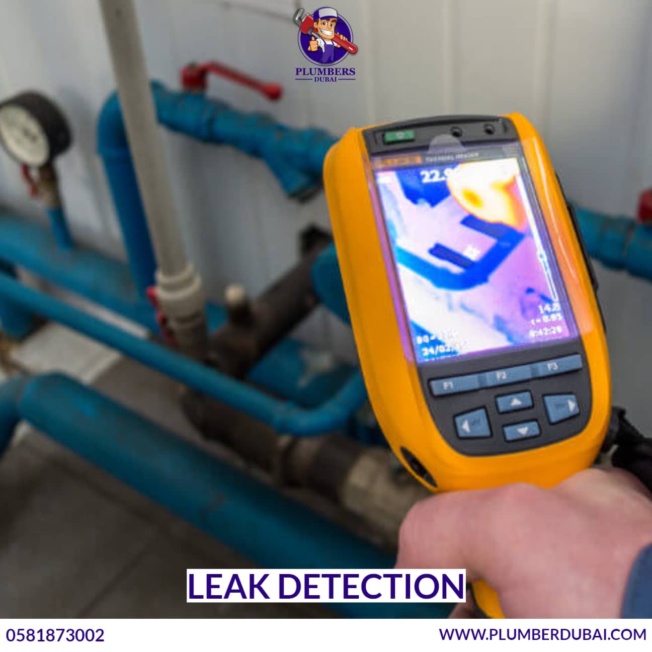 Leak detection 0581873002 Plumber Dubai 24/7