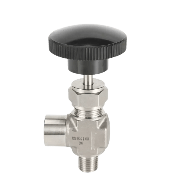 SS316 Angle Needle Valve PlumberstarValve