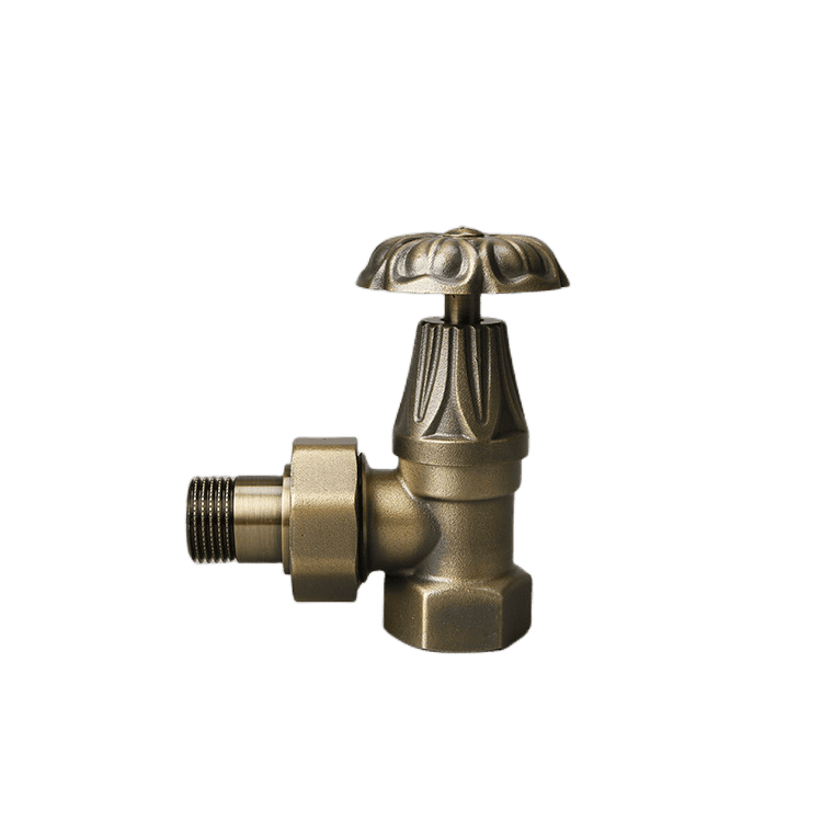 Angle Antique Thermostatic Radiator Valve Premium Residential Valves