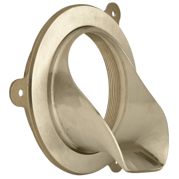 Nickel Bronze Downspout Nozzle Premium Residential Valves and