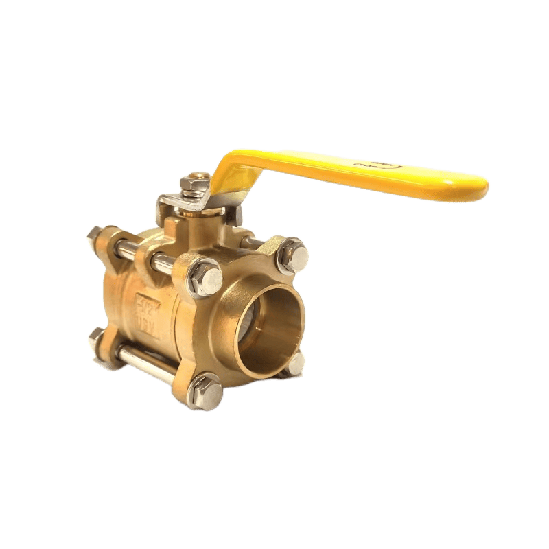 3 Piece Ball Valve Welded Type Premium Residential Valves and
