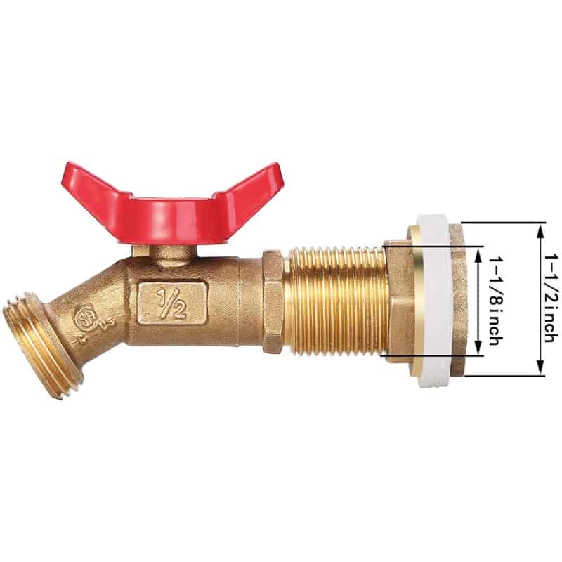 Brass Rain Quarter Turn Tap Premium Residential Valves and Fittings