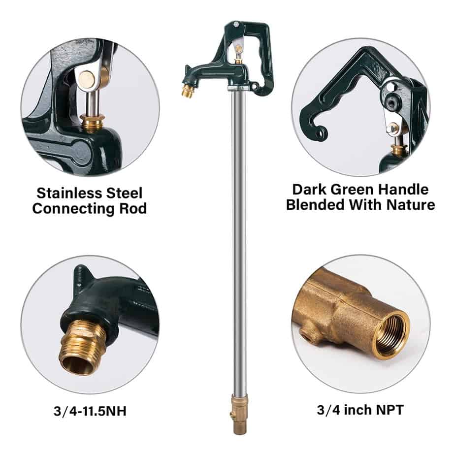 Depth Frost Proof Hydrant Premium Residential Valves and Fittings Factory