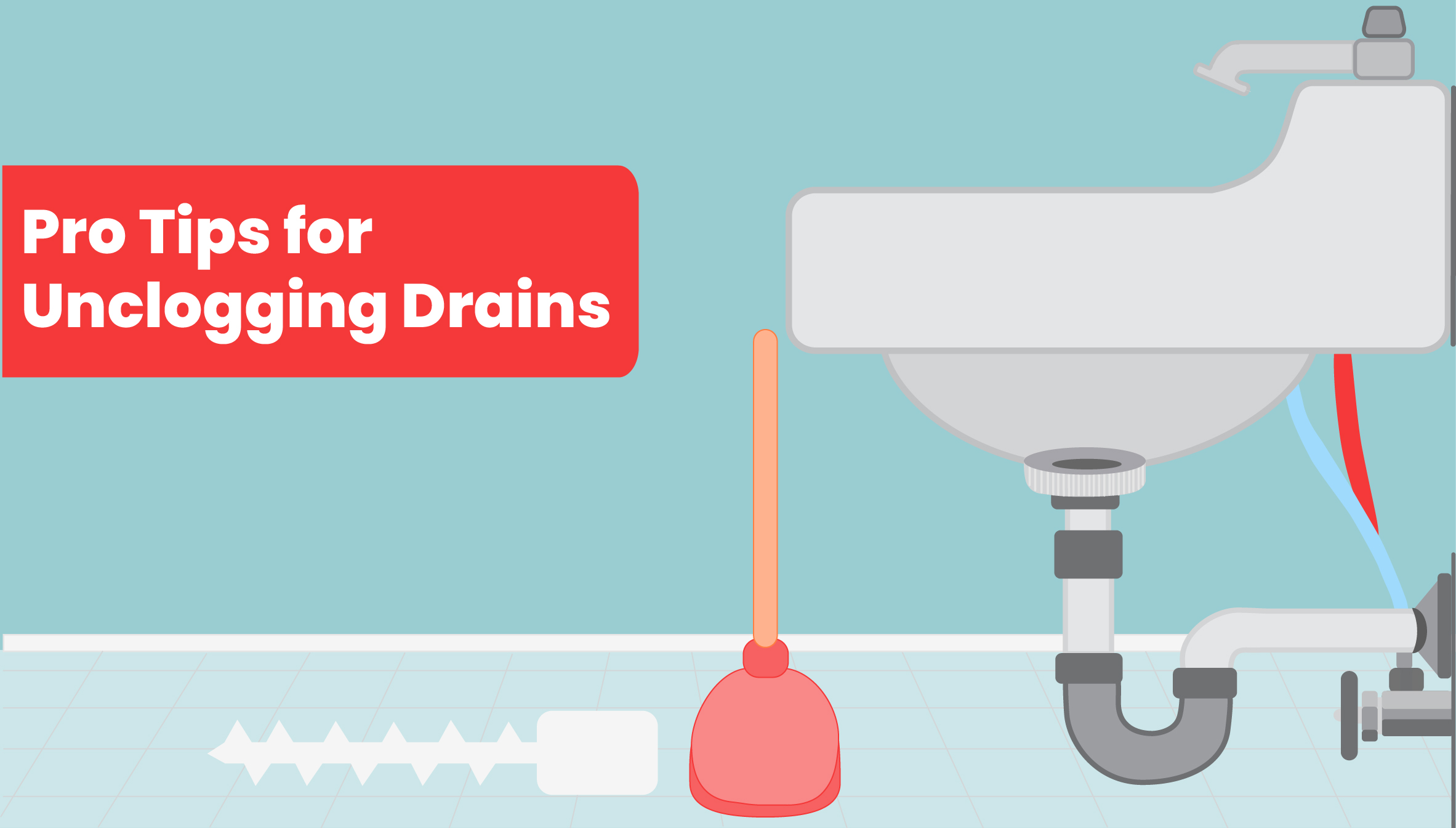 How to clear a clogged drain Plumb Inc Plumber