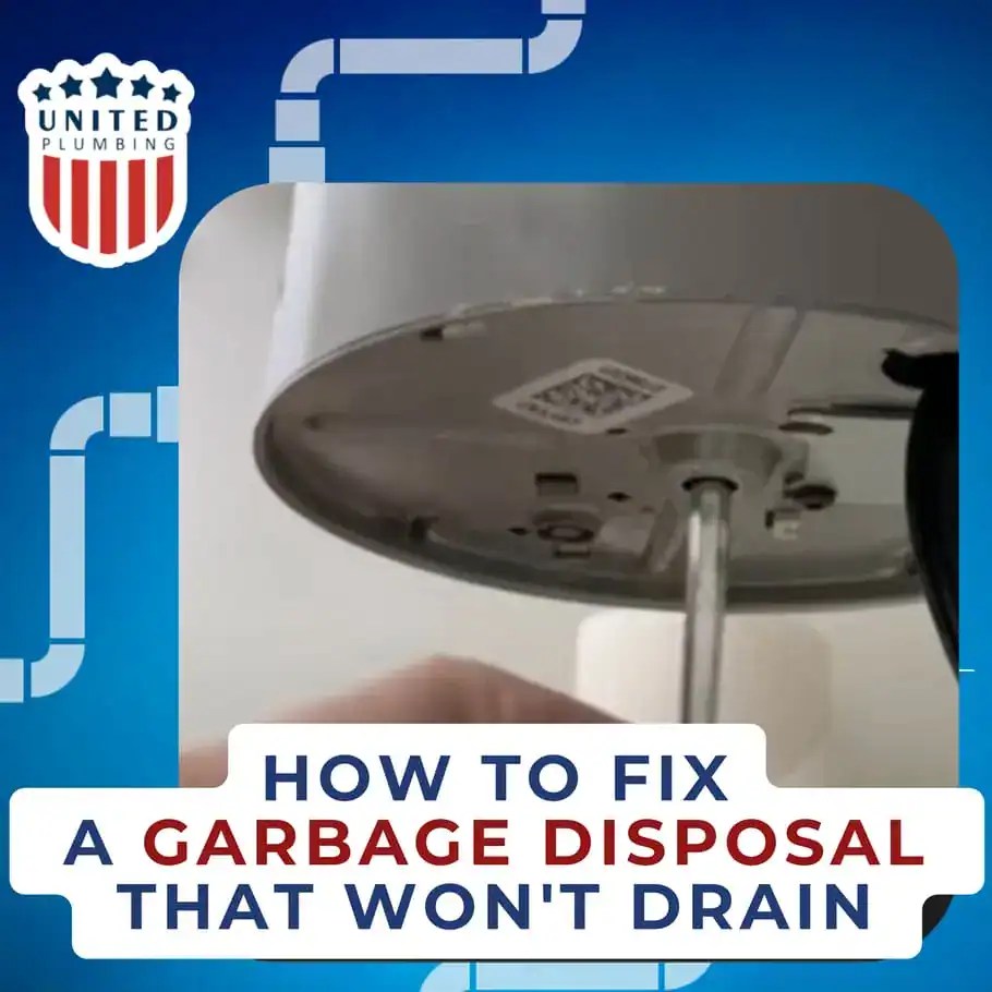 How to fix a garbage disposal that won’t drain United Plumbing Blog