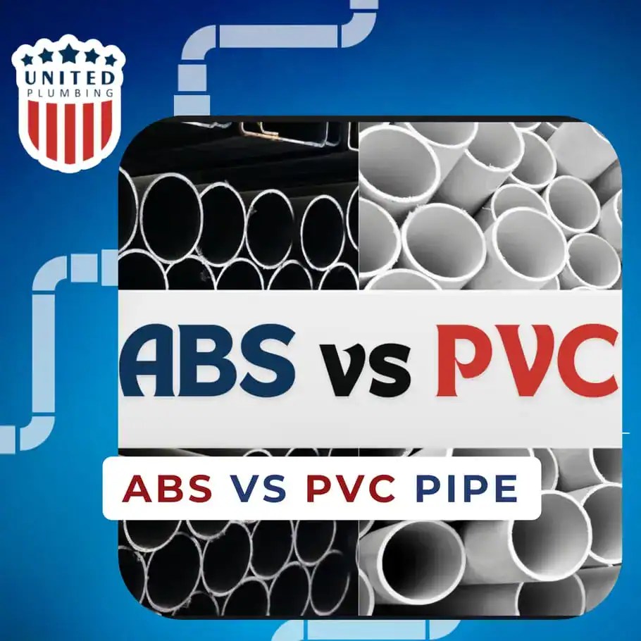 ABS vs. PVC Pipes Key Differences and Best Uses United Plumbing Insights