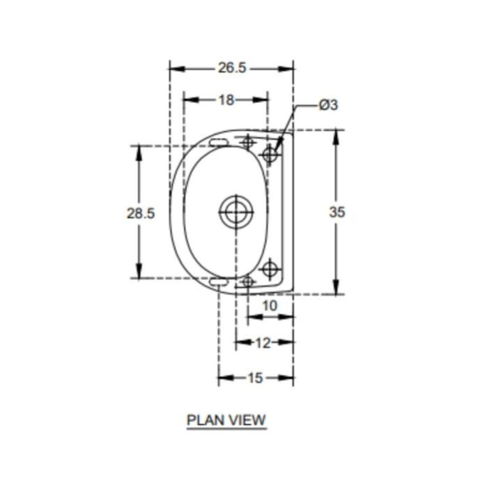 Hindware Cute Wall Hung Wash Basin Without Faucet 10053 Plumbing Bazzar