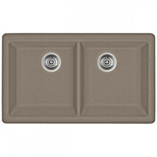 Blanco Horizon U2 Silgranit Double Bowl Undermount Kitchen Sink