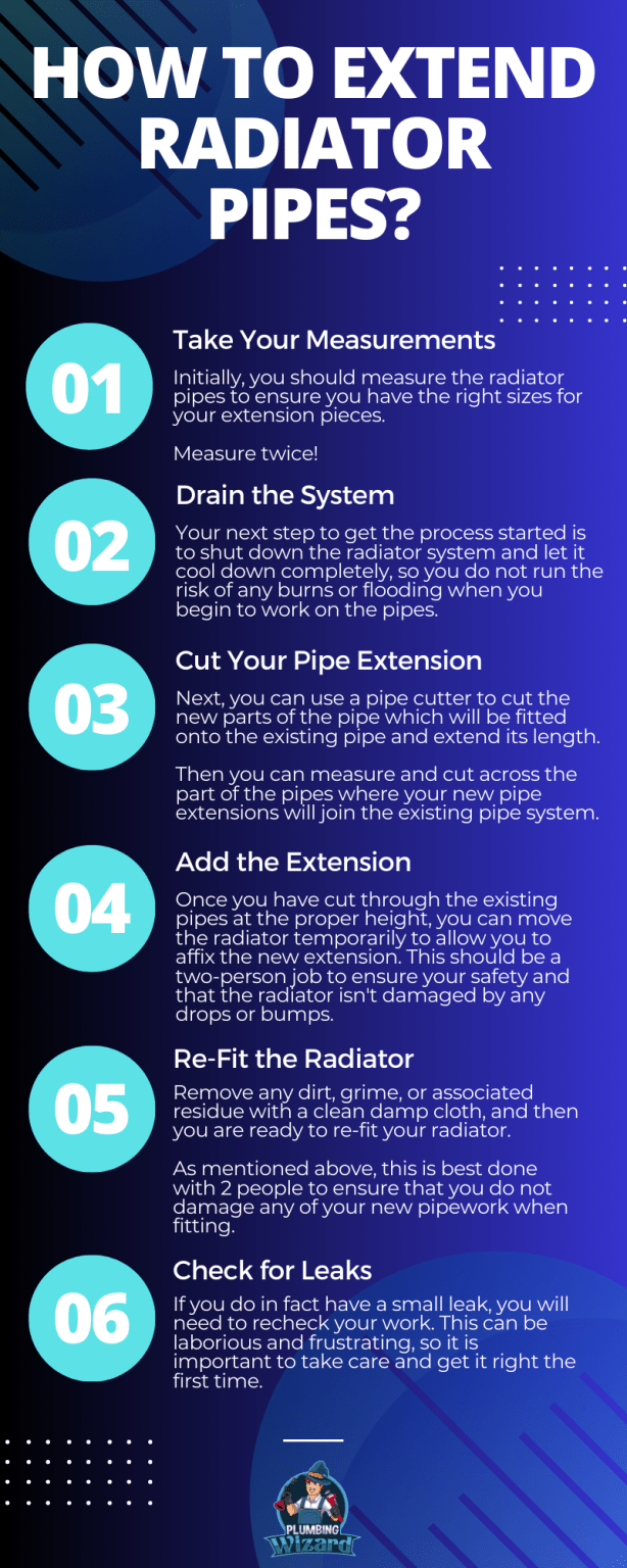How to Extend Radiator Pipes? Plumbing Wizard