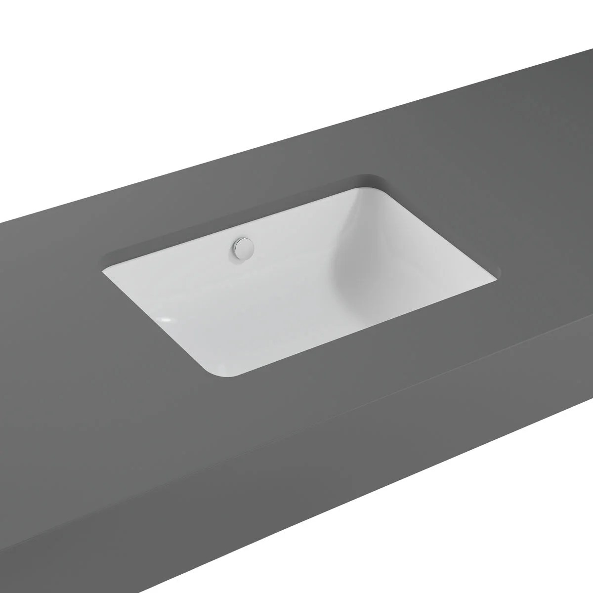 Vitra UnderCounter Basin, 48cm, Square 7475B0030618 Plumbsave