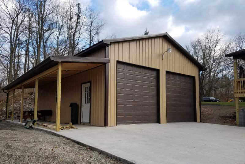 Storage Shed Construction Pole Building Newton, IA