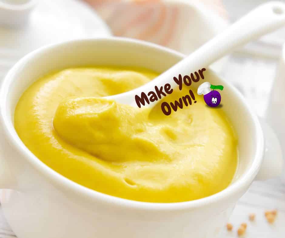 Easy Homemade Yellow Mustard Plum