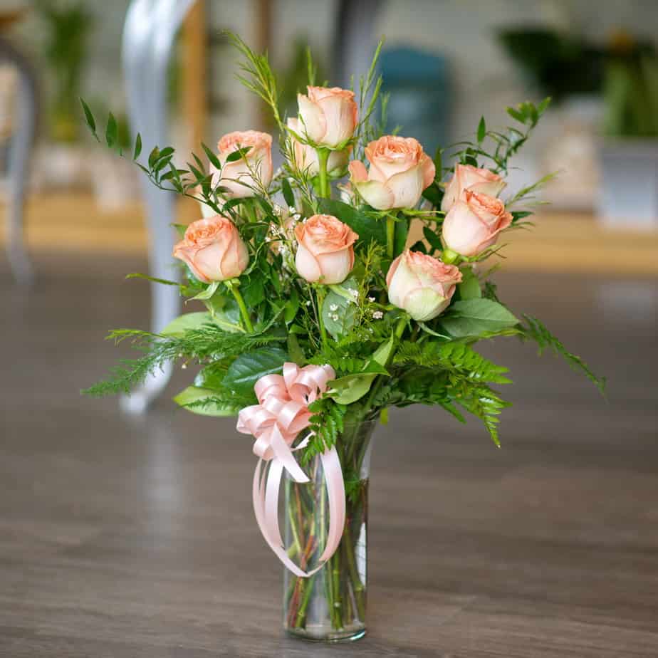 Peachy Dozen Plumeria Botanical Boutique