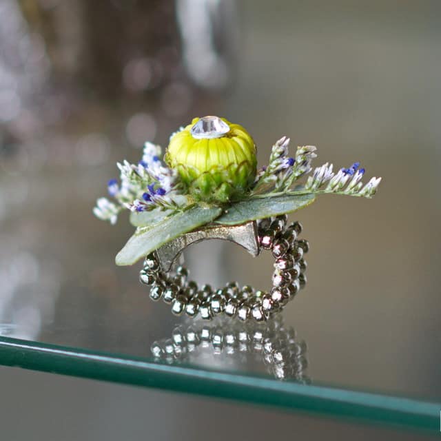Flower Rings Plumeria Botanical Boutique