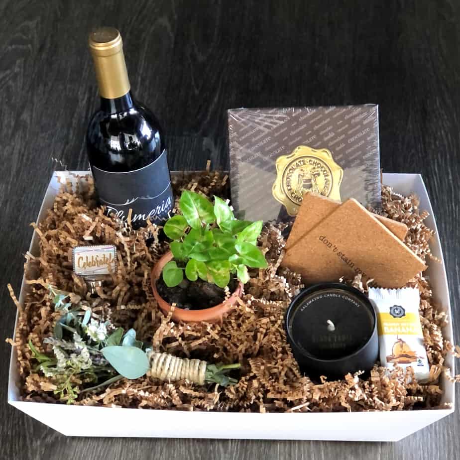 Celebration Gift Box Plumeria Botanical Boutique