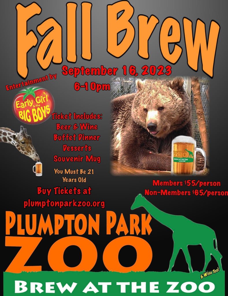 Fall Brew at the Zoo and Wine TOO! Plumpton Park Zoo