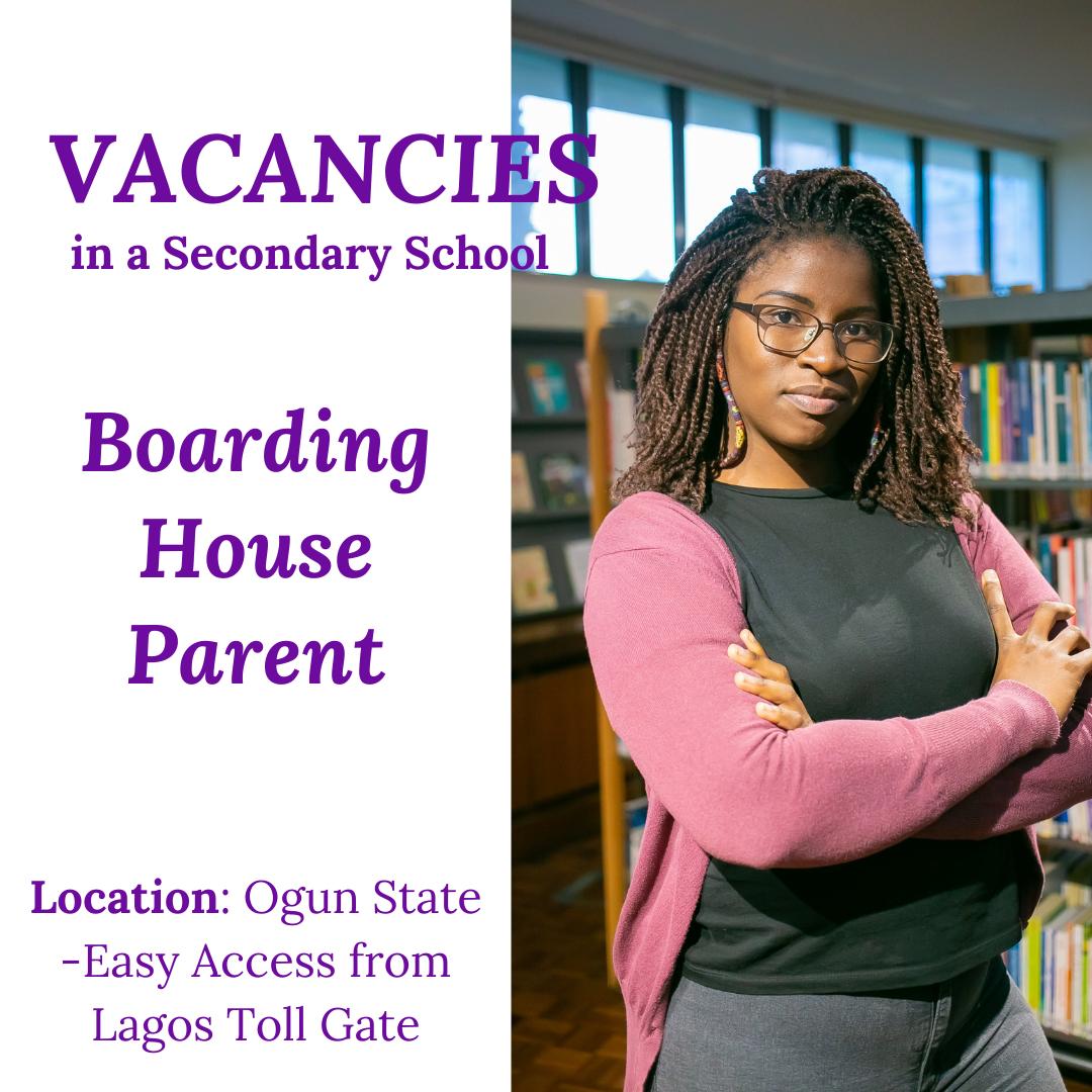 Boarding House Parent Plumptre Advisory