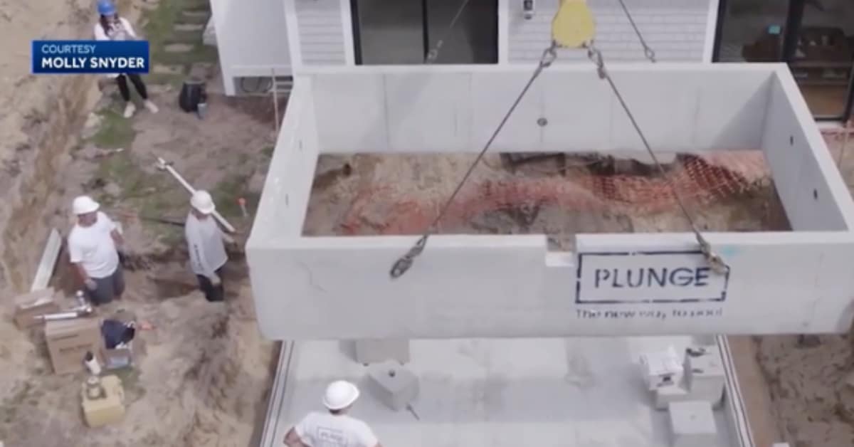 Massachusetts Company Reinventing Backyard Swims With Plunge Pools