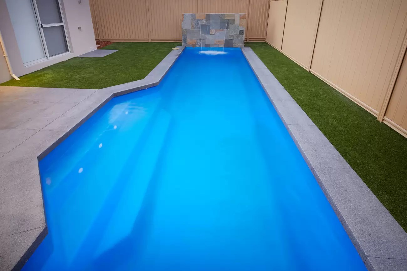 Fibreglass Pool Builders Perth Lap Pool in Southern Rivers