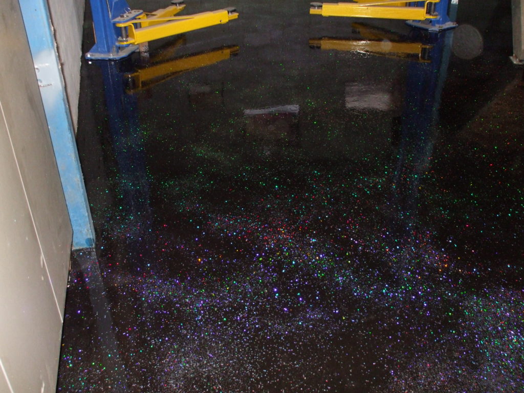 Epoxy Garage Floor Plunk