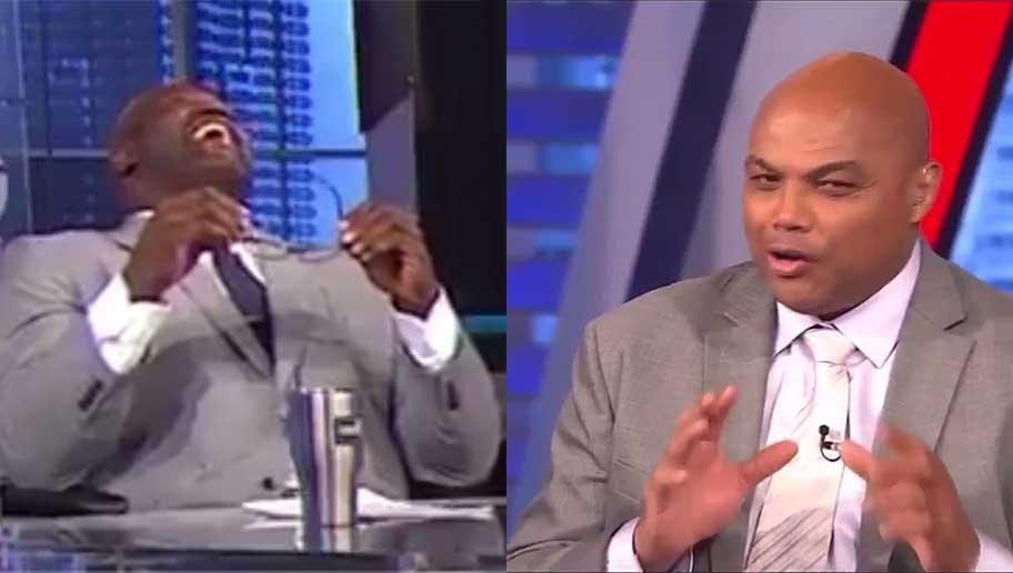 Charles Barkley jokes about Jussie Smollett During Halftime