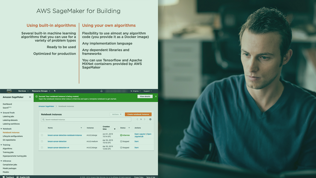 AWS SageMaker Online Course Machine Learning Pluralsight