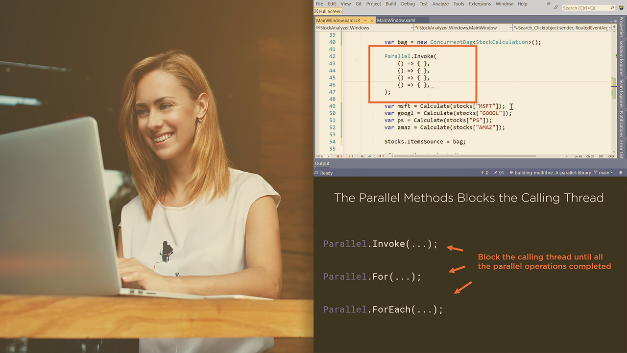 Building Multithreaded C 8 Applications with the Task Parallel Library Pluralsight