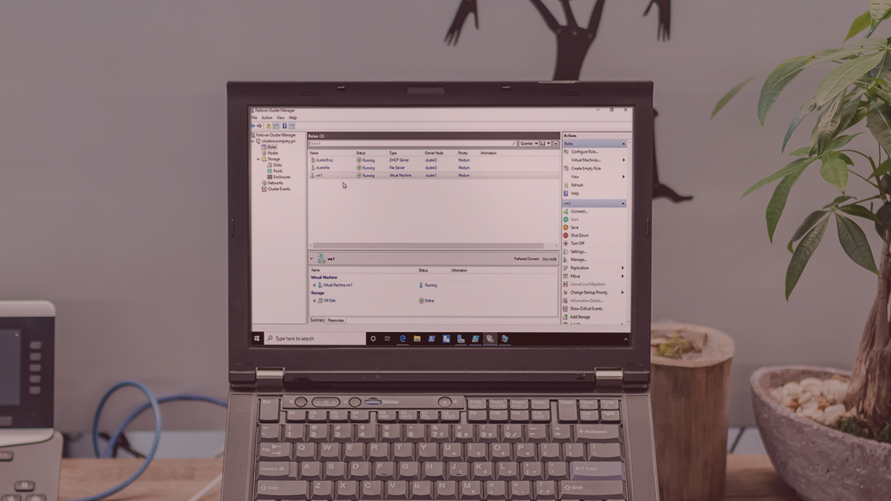 Implementing Failover Clustering and Storage Spaces Direct in Windows