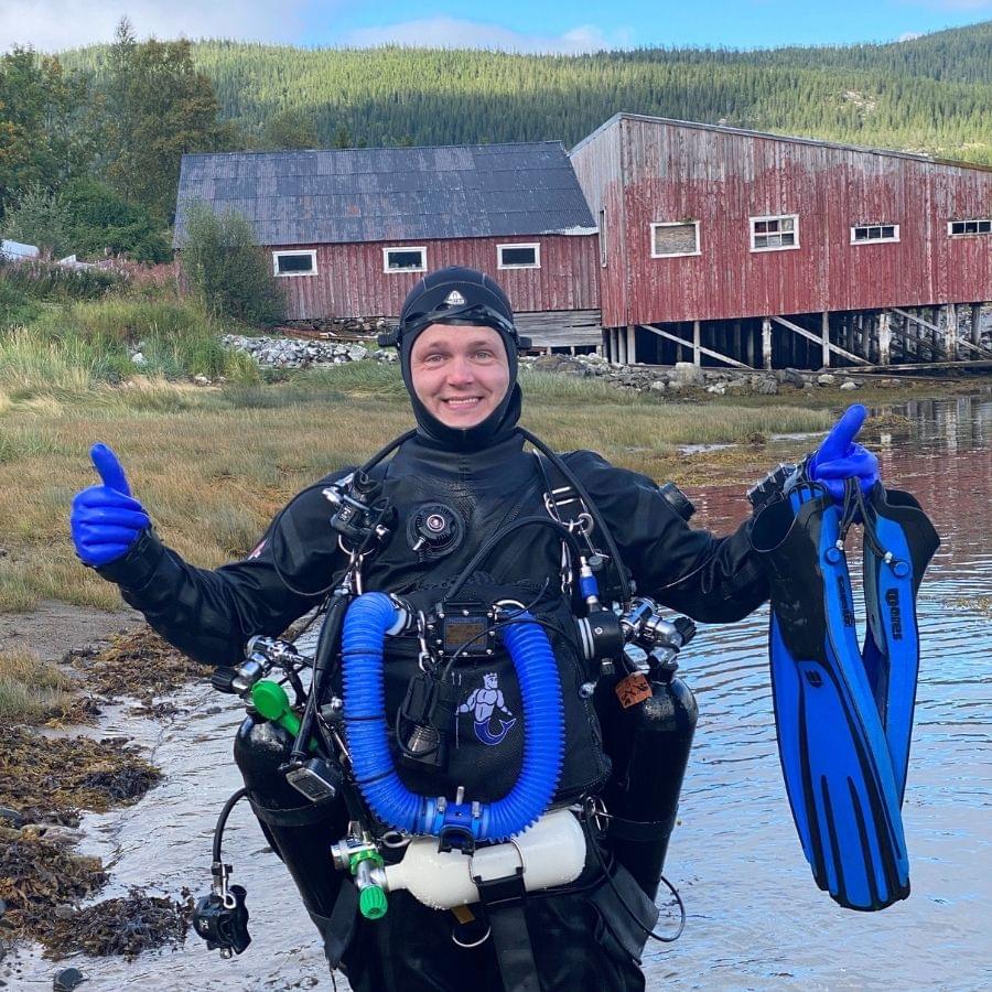 Course Triton MOD2 Mixed Gas diver Plura Valley